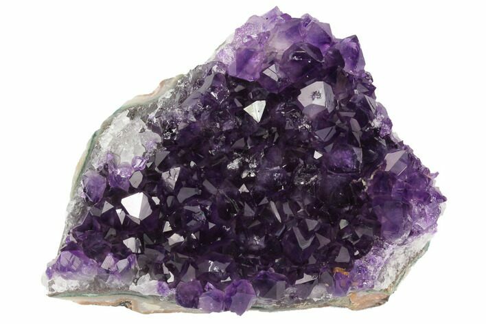 Dark Purple, Amethyst Crystal Cluster - Uruguay #122113